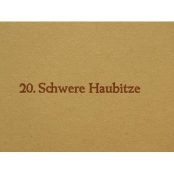 Tung haubits - Schwere Haubitze von Fritz Brauner. Espenlaub militaria
